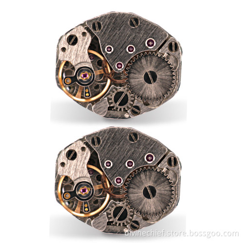 Watch Mechanism Cufflinks Best Quality Movement Cufflinks for Men Watch Movement Cufflinks WM-820